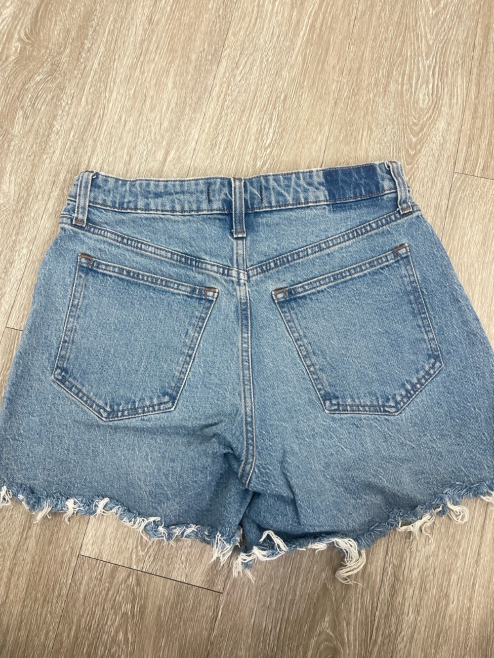 Abercrombie & Fitch Light Blue Denim Jean Shorts